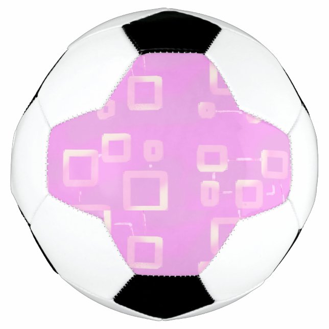 Ballon De Foot Rose clair (Devant)