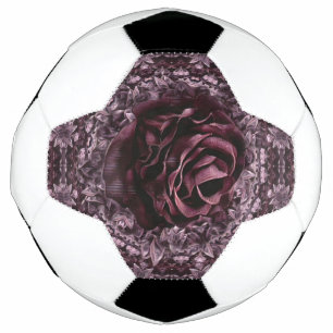 Ballon De Foot Rose Mandala