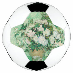 Ballon De Foot Roses - Bouquet de fleurs