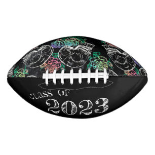Ballon De Foot Roses Ombre crâne sucre   Pastel Gothique Graduati