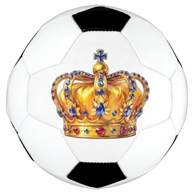 Ballon De Foot Royal golden crown (Devant)