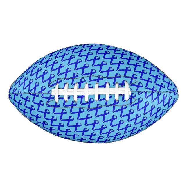 Ballon De Foot Ruban Blue Standard par Kenneth Yoncich (Devant)