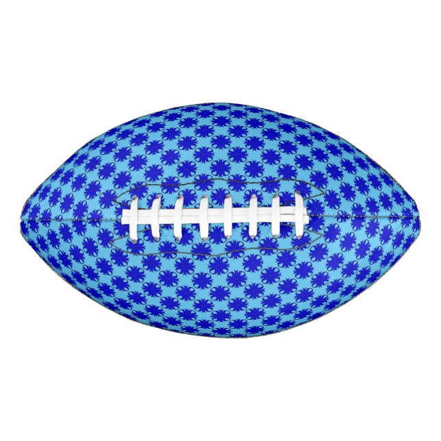 Ballon De Foot Ruban de trèfle bleu par Kenneth Yoncich (Devant)
