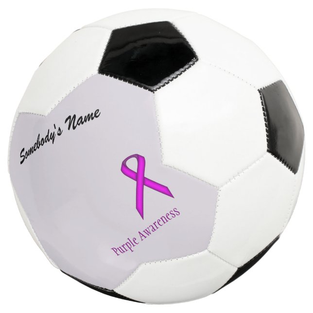Ballon De Foot Ruban standard violet Tmpl par Kenneth Yoncich (3/4)