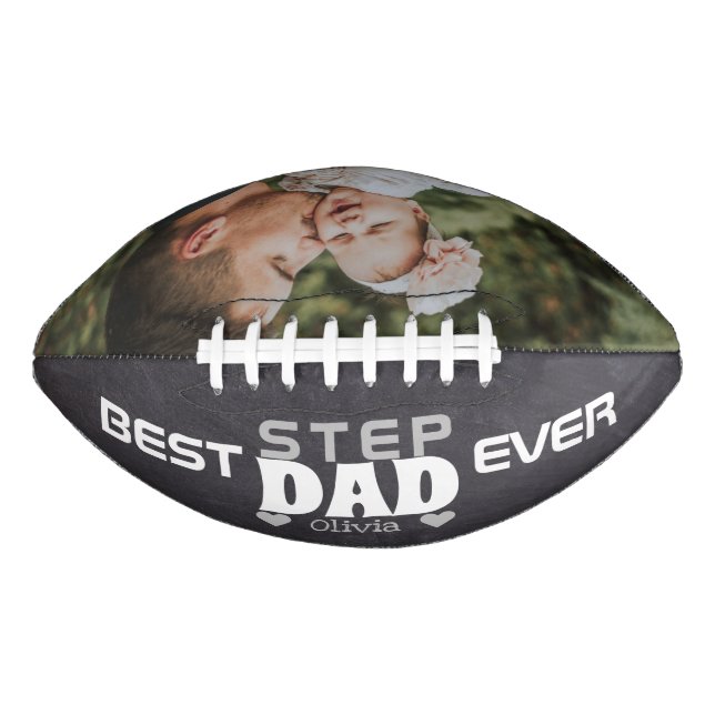 Ballon De Foot Russe Best Step Papa Jamais Custom Photo Chalkboar (Devant)