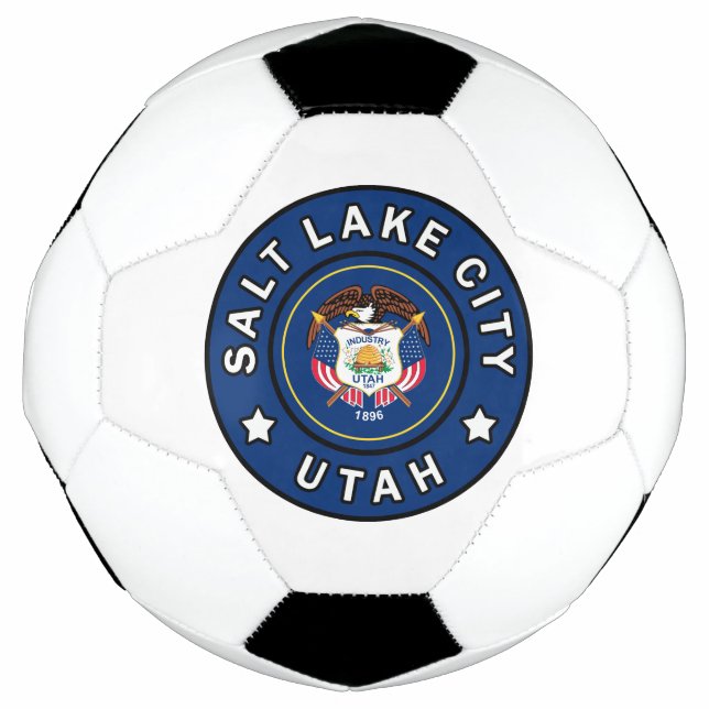 Ballon De Foot Salt Lake City Utah (Devant)