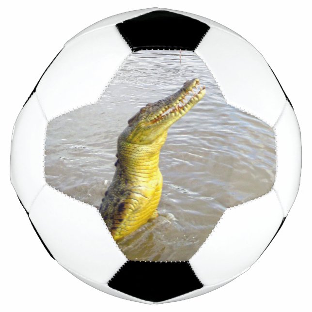 Ballon De Foot Scary Snappers : Le Saut du Crocodile, (Devant)
