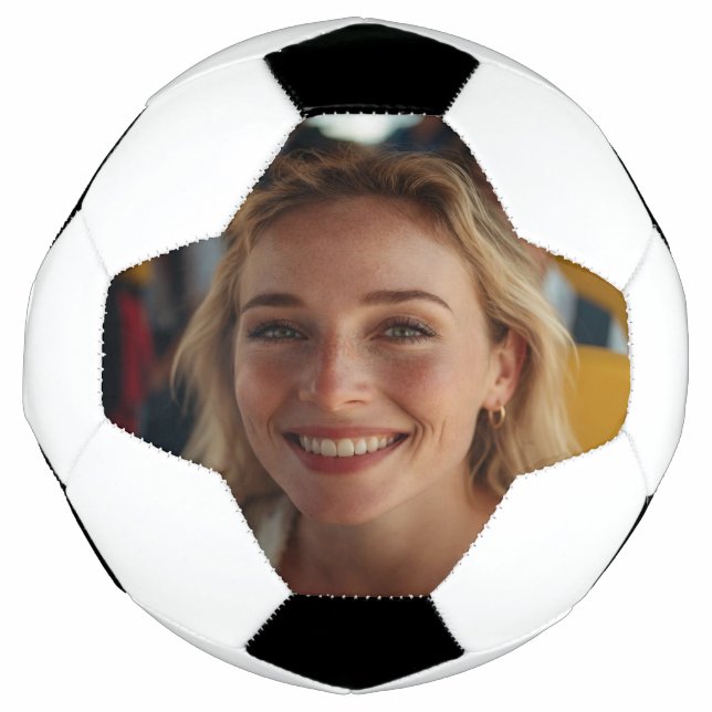 Ballon De Foot School Bus Driver Photo Customize (Devant)
