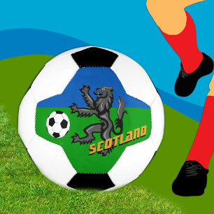 Ballon De Foot Scottish Rampant Scores, Scotland Soccer Ball