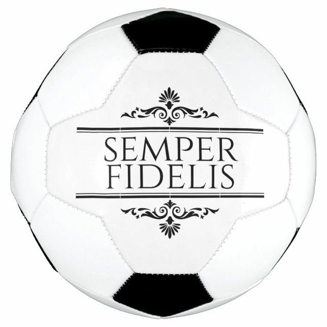 Ballon De Foot Semper Fidelis (Devant)