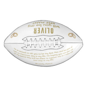 Ballon De Foot Serez-vous mon meilleur nom personnalisé