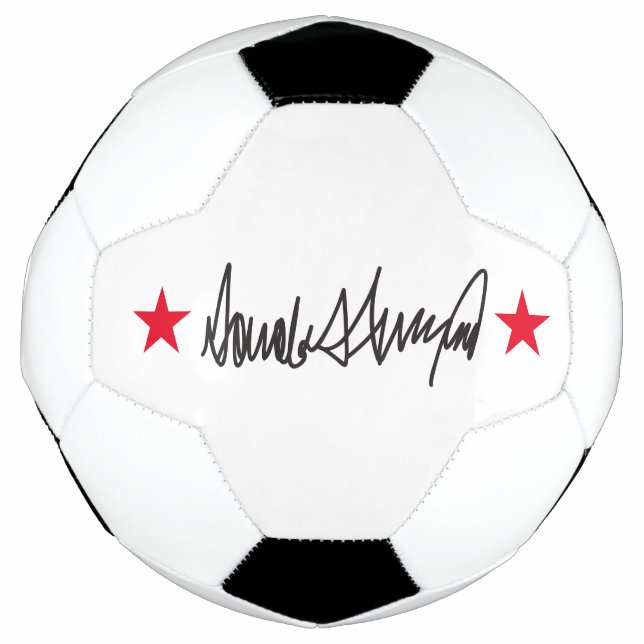 Ballon De Foot Signature Trump (Devant)