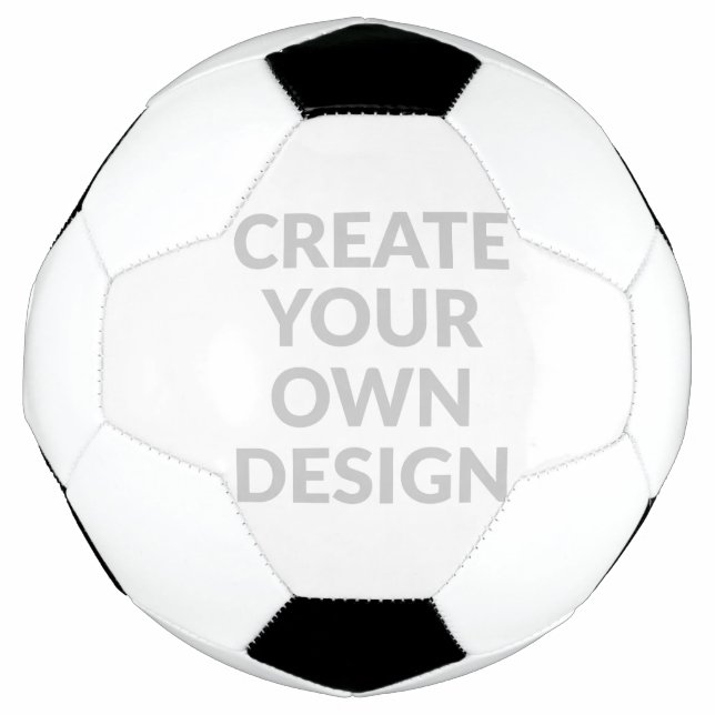 Ballon De Foot Simplement - Créez votre propre  (Devant)