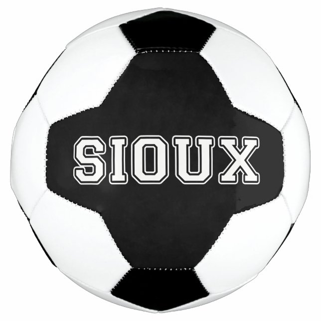 Ballon De Foot Sioux (Devant)