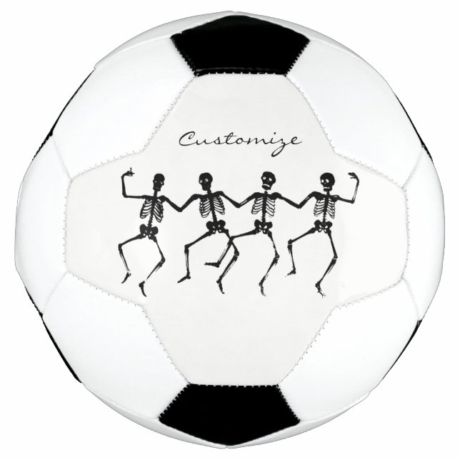 Ballon De Foot Skeletons dansants Halloween Thunder_Cove (Devant)