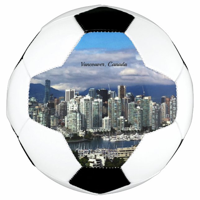 Ballon De Foot Skyline de Vancouver, Canada (Devant)