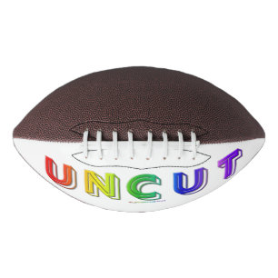 Ballon De Foot SlipperyJoe non coupé vibrant vivant néon arc-en-c