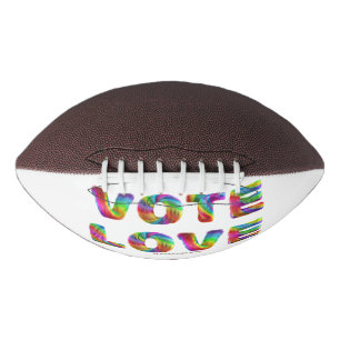 Ballon De Foot SlipperyJoe vote amour égalité fourrure de couleur