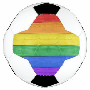 Ballon De Foot SlipperyJoe's classique arc-en-ciel tactile fait m
