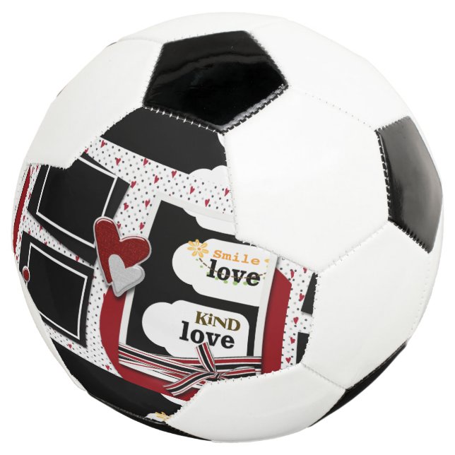 Ballon De Foot Soccer Ball Love (3/4)