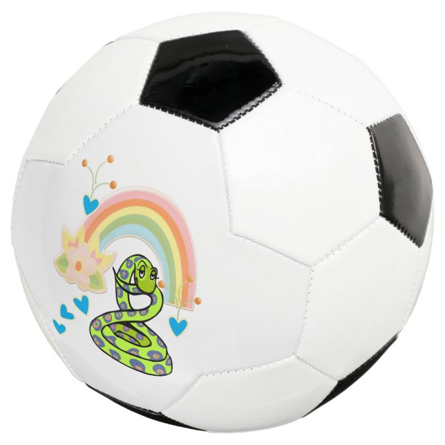 Ballon De Foot Soccer Ball Rainbow Worm (3/4)