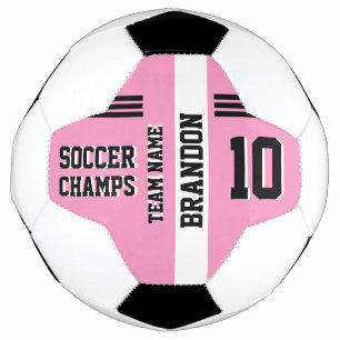 Ballon De Foot soccer championnat de football à base rose