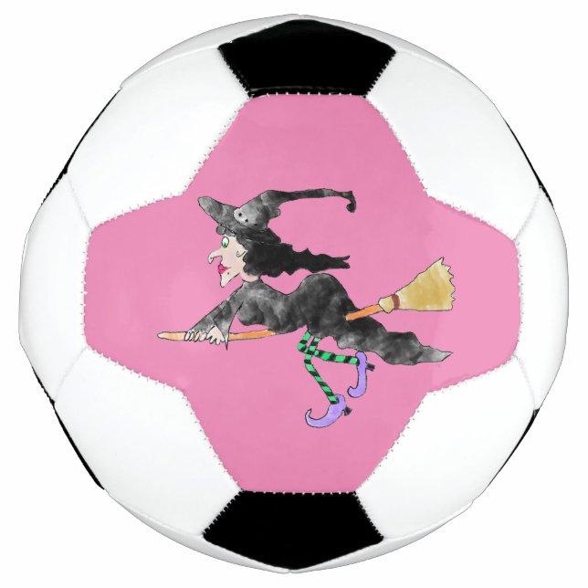Ballon De Foot Sorcière sur chambre (Devant)