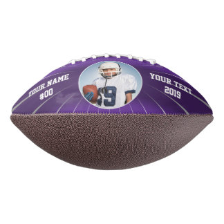 Ballon De Foot Sprint Custom Football Purple