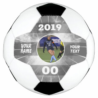 Ballon De Foot Sprint Custom Soccer Ball Black