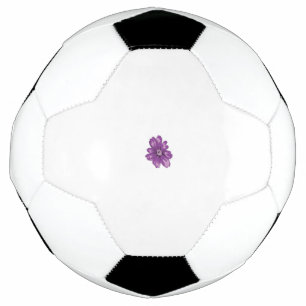 Ballon De Foot Style Fille, Aubergine Légère, Cèdre Blanchi