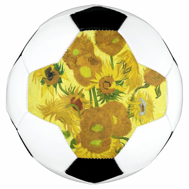 Ballon De Foot Sunflowers Vincent van Gogh (Devant)