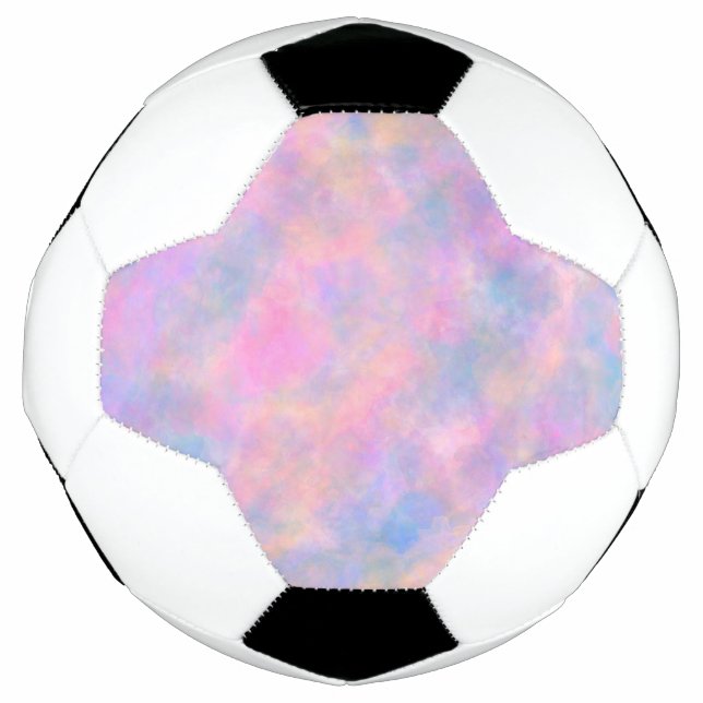 Ballon De Foot Superbe combinaison de couleurs pastel  (Devant)