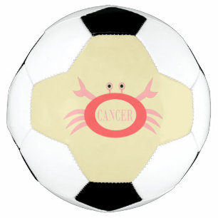 Ballon De Foot Symbole cancéreux Crabe balle de soccer