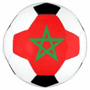 Ballon De Foot symbole du pays du maroc