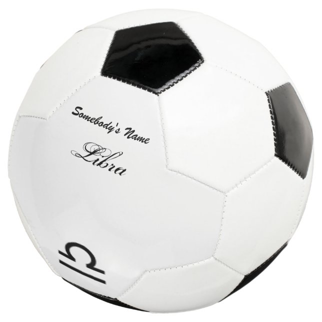 Ballon De Foot Symbole du Zodiaque de Libra par Kenneth Yoncich (3/4)