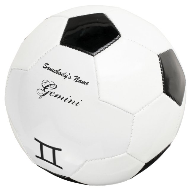Ballon De Foot Symbole Zodiaque Gemini Standard par Kenneth Yonci (3/4)