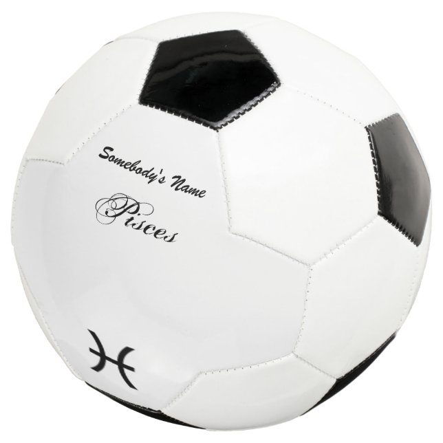 Ballon De Foot Symbole zodiaque Pisces Standard par Kenneth Yonci (3/4)