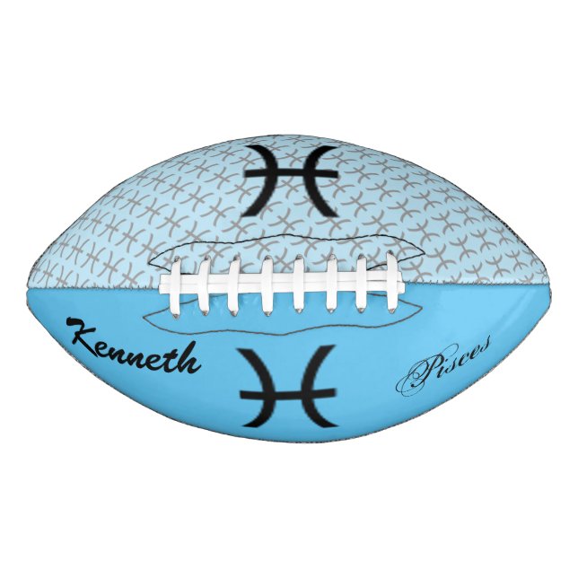 Ballon De Foot Symbole zodiaque Pisces Standard par Kenneth Yonci (Devant)