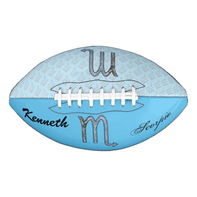 Ballon De Foot Symbole Zodiaque Scorpio Élément par Kenneth Yonci (Devant)