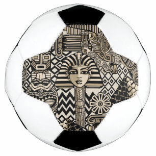 Ballon De Foot Symboles historiques anciens Style de tatouage