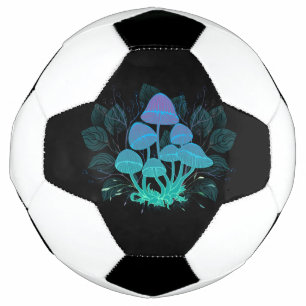 Ballon De Foot Tabourets dans Bushes
