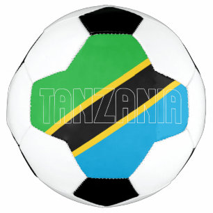 Ballon De Foot Tanzanie Drapeau adorable balle de football patrio
