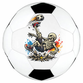 Ballon De Foot Tasse de football à coup de pied de vélo squelette