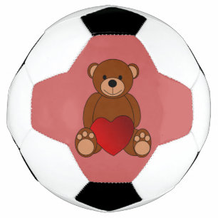 Ballon De Foot Teddy Love