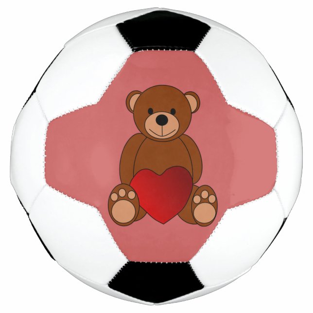 Ballon De Foot Teddy Love (Devant)