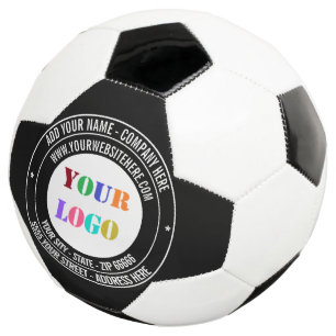 Ballon De Foot Texte de logo de société personnalisé Exemple de b