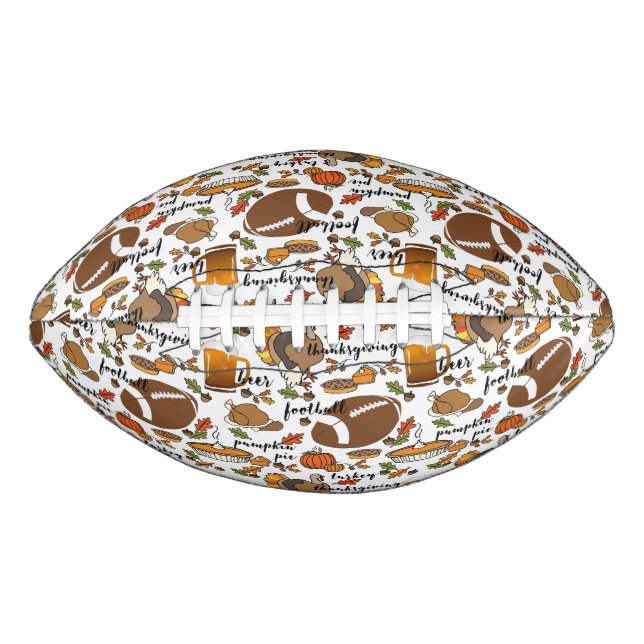 Ballon De Foot Thanksgiving Day Family Classic Football (Devant)