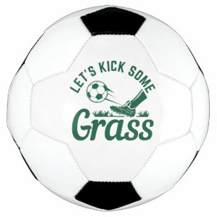 Ballon De Foot Tirons un peu d’herbe