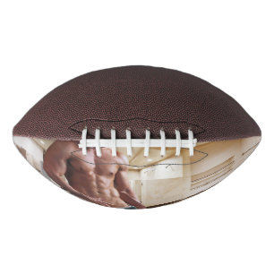 Ballon De Foot Torse d'homme musclé torse nu sixpack de SlipperyJ