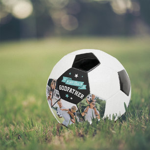 Ballon De Foot Toute l'étoile parrain photo personnalisée